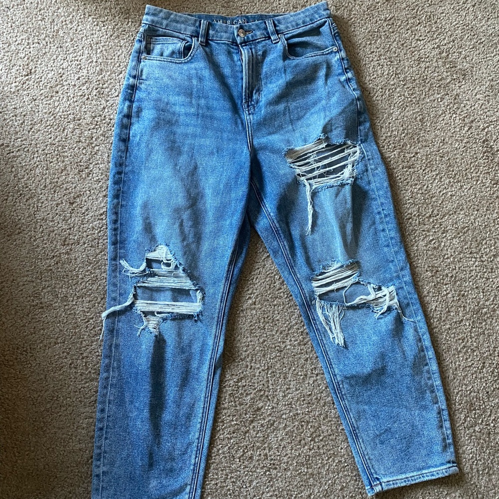 American Eagle curvy mom jeans